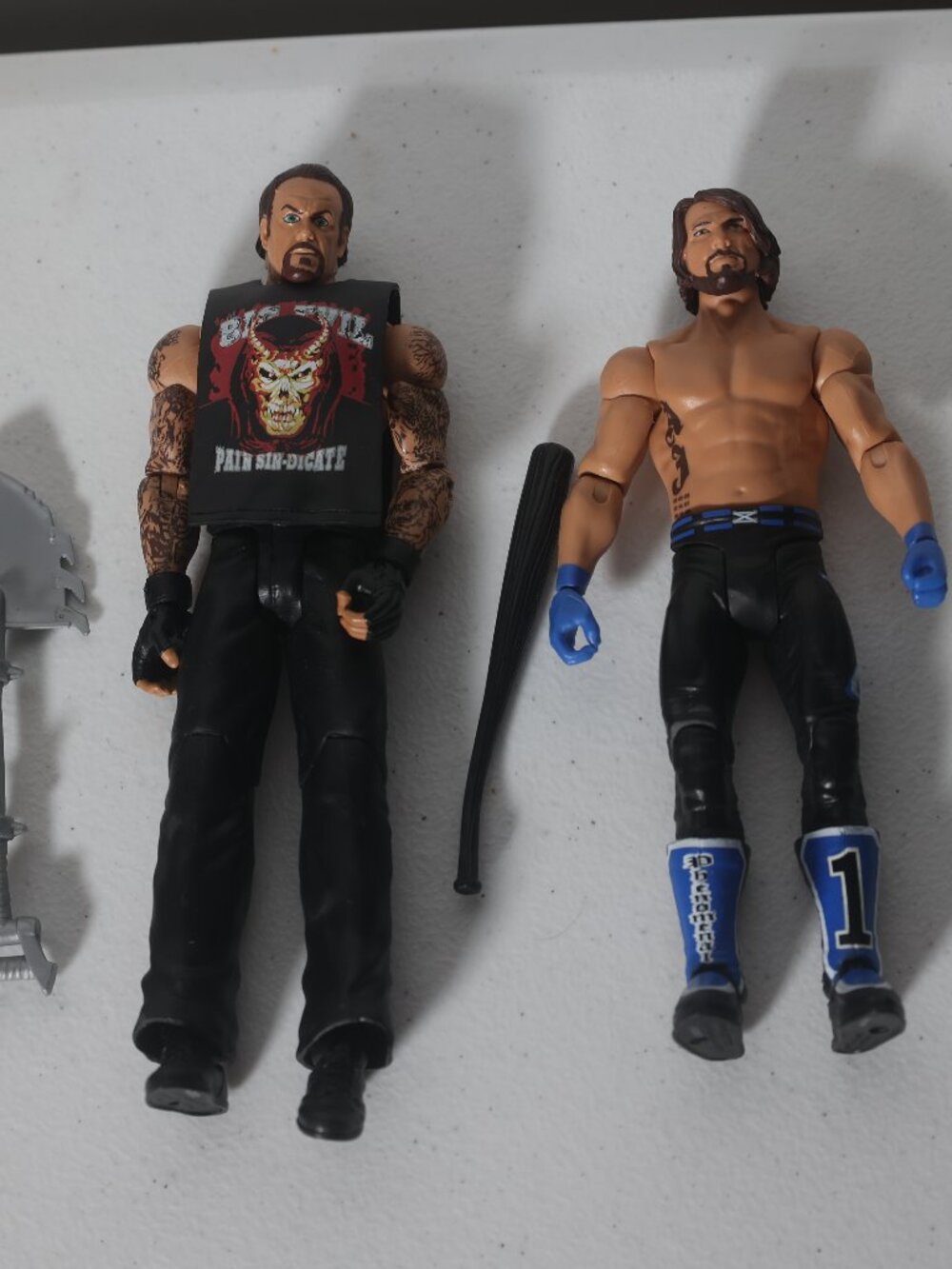WWE Action Figure The Undertaker Big Evil Series 55 & AJ Styles Series 68